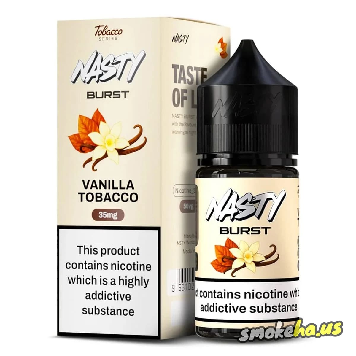 Nasty Burst Vanilla Tobacco Salt 30 ml