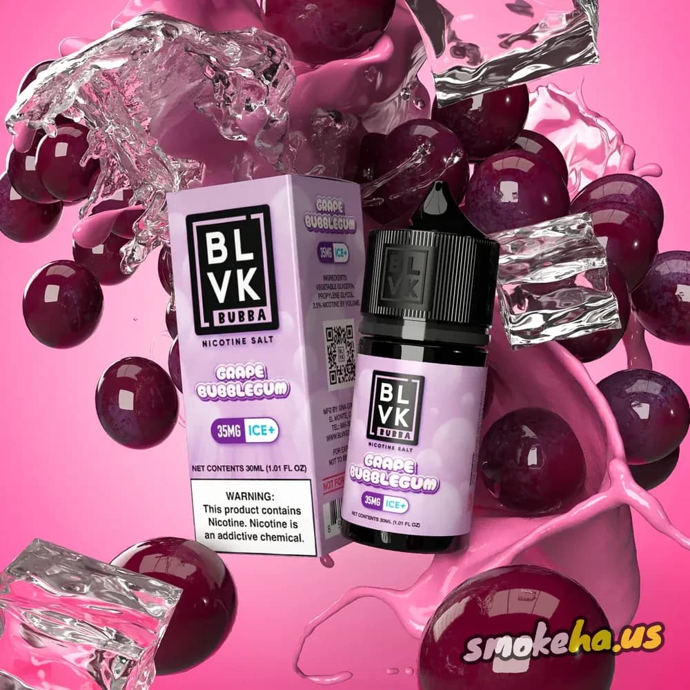 BLVK Grape Bubblegum Salt 10 ml