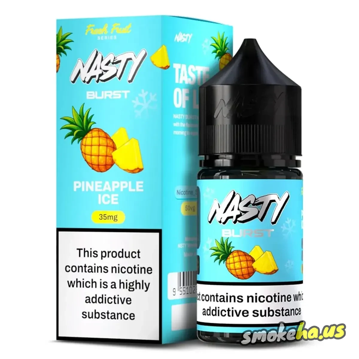 Nasty Burst Pineapple Ice Salt 30 ml