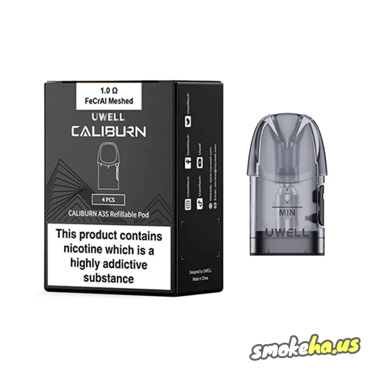 Uwell Caliburn A3 / A3S Kartuş (4'lü Paket)