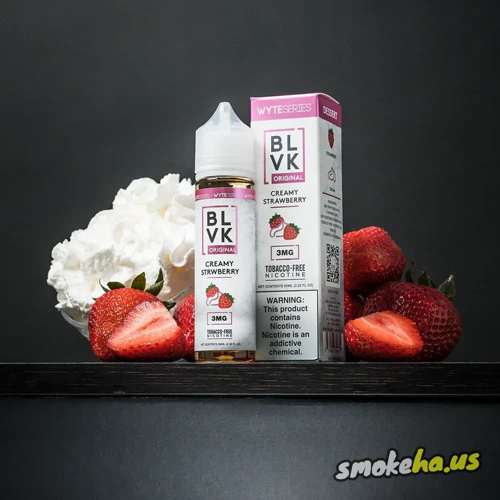BLVK Creamy Strawberry 10 ml