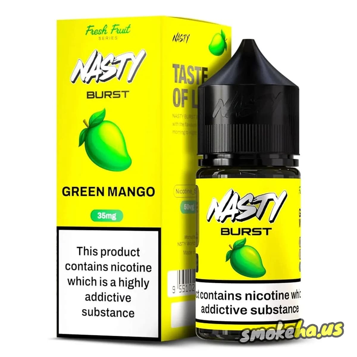 Nasty Burst Green Mango Salt 30 ml