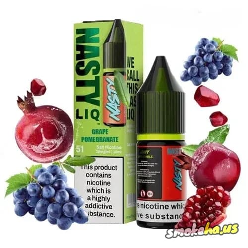 Nasty Liq Grape Pomegranate Salt 30 ml