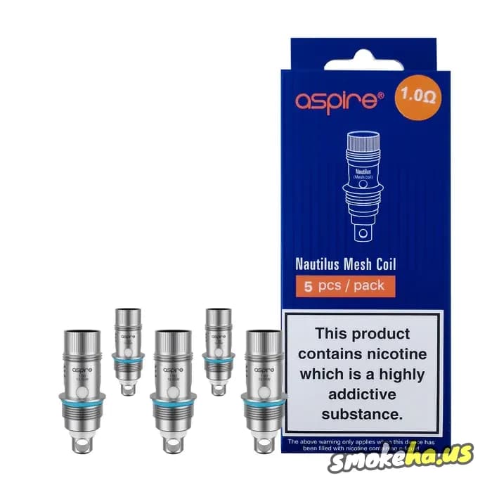 Aspire Nautilus 1.0Ω Mesh Coil (5'li Paket)